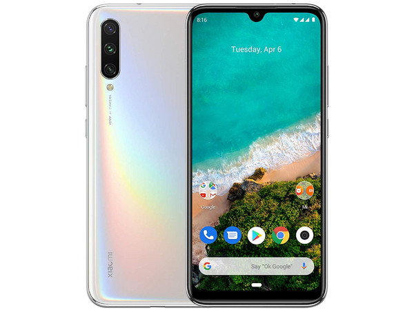 Smartphone Xiaomi Mi A3: 
Procesador Octa Core (hasta 2.0 GHz) 
Memoria RAM de 4GB, Almacenamiento de 128GB,
Pantalla AMOLED de 6