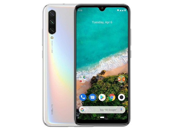 Smartphone Xiaomi Mi A3: 
Procesador Octa Core (hasta 2.0 GHz) 
Memoria RAM de 4GB, Almacenamiento de 64GB,
Pantalla AMOLED de 6