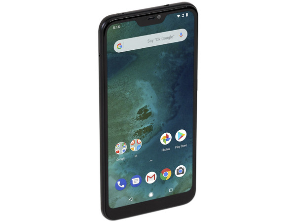 Smartphone Xiaomi Mi A2 Lite:
Procesador Snapdragon 625 Octa-core (hasta 2.0 GHz),
Memoria RAM de 4GB, Almacenamiento de 64GB,
Pantalla 5.84