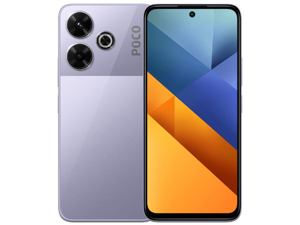 Smartphone Xiaomi POCO M6: 
Procesador Mediatek Helio G91-Ultra (hasta 2.0 GHz), 
Memoria RAM de 6GB, Almacenamiento de 128GB, 
Pantalla LED Multi-Touch de 6.79