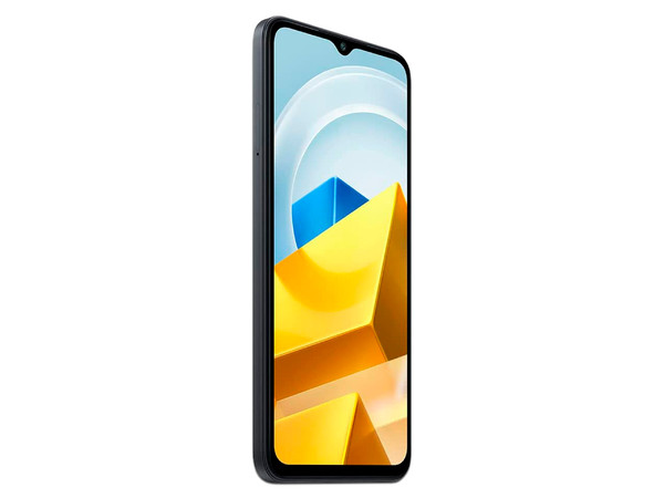 Smartphone Xiaomi POCO M5: 
Procesador Helio G99 Octa-Core (hasta 2.2 GHz),  
Memoria RAM de 4GB, 
Almacenamiento de 128GB,
Pantalla LED Multitouch de 6.58