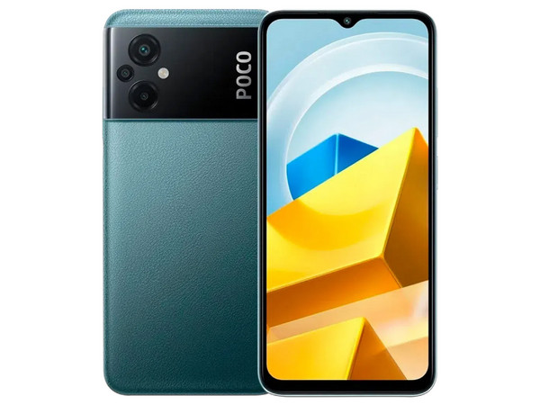 Smartphone Xiaomi POCO M5: 
Procesador MediaTek Helio G99 Octa-Core (hasta 2.2 GHz),  
Memoria RAM de 4GB, Almacenamiento de 128GB,
Pantalla LED Multi Touch de 6.58