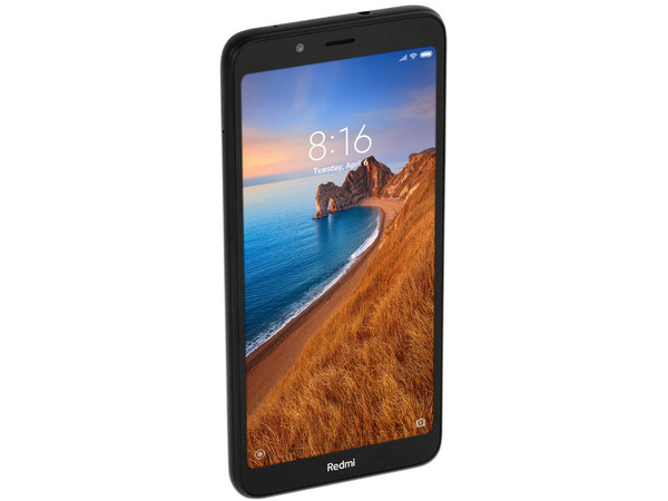 Smartphone Xiaomi Redmi 7A,
Procesador Snapdragon 439 Octa Core (hasta 2.0GHz),
Memoria RAM de 2GB, Almacenamiento de 32GB,
Pantalla de 5.45