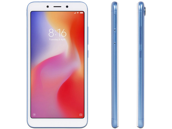 Smartphone Xiaomi Redmi 6:
Procesador Octa Core (hasta 2.0GHz),
Memoria RAM de 3GB, Almacenamiento de 32GB
(expandible con microSD),
Pantalla de 5.45