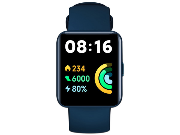 Smartwatch Xiaomi Redmi Watch 2 Lite, resistente al agua, compatible con iOS y Android, Bluetooth. Color Azul.