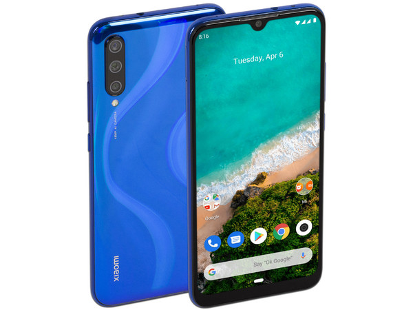 Smartphone Xiaomi Mi A3: 
Procesador Octa Core (hasta 2.0 GHz) 
Memoria RAM de 4GB, Almacenamiento de 64GB,
Pantalla AMOLED de 6