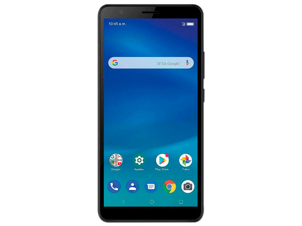 Smartphone ZTE Blade L210: 
Procesador Quad-Core (hasta 1.30 GHz), 
Memoria RAM de 1GB, Almacenamiento de 32GB, 
Pantalla LED Multi Touch de 6