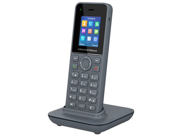 Teléfono Inalámbrico Grandstream DP725 con Audio HD y Alcance de 400m. Color Negro.