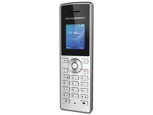 Teléfono Inalámbrico Wi-Fi Grandstream WP810 Doble Banda, 2 Líneas, Soporte de Roaming y Hasta 500 Contactos, 2.4GHz y 5GHz, (Opera Como Radio).