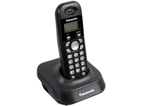 Teléfono Inalámbrico Panasonic con Identificador de llamadas, Tecnología DECT 6.0 y 50 números en memoria.