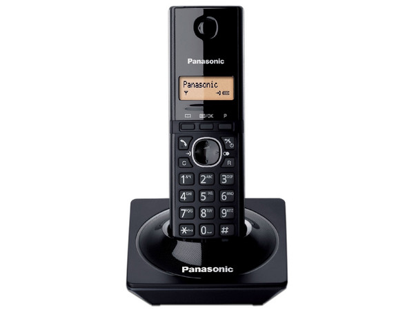Teléfono Inalámbrico Panasonic KX-TG1711MEB con identificador de llamadas, Tecnología DECT 1.9 GHz y 50 números en memoria.