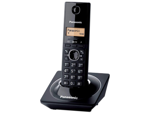 Teléfono Inalámbrico Panasonic KX-TG1711MEB con identificador de llamadas, Tecnología DECT 1.9 GHz y 50 números en memoria.
