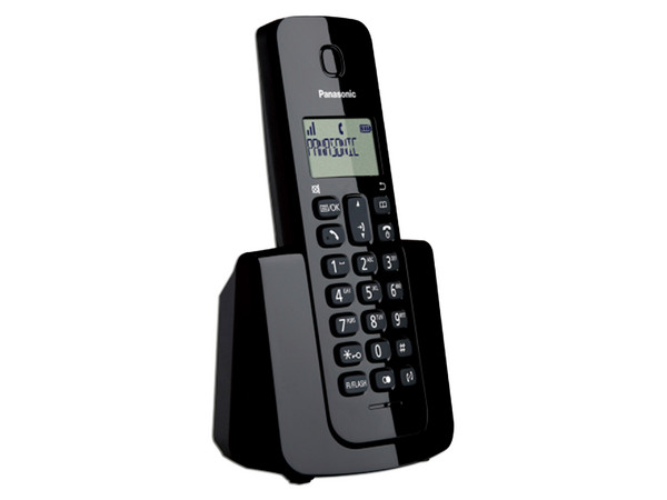 Teléfono inalámbrico Panasonic KX-TGB110MEB, DECT 6.0. Color Negro