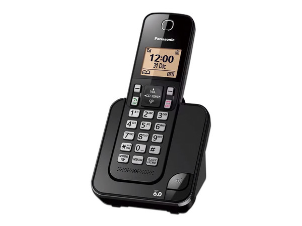 Teléfono Inalámbrico Digital Panasonic KX-TGC352MEB, pantalla 1.6