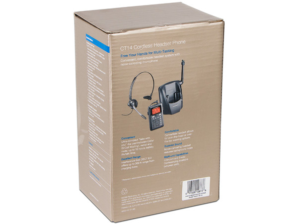 Teléfono Inalámbrico Plantronics CT14 Análogo con manos libres.