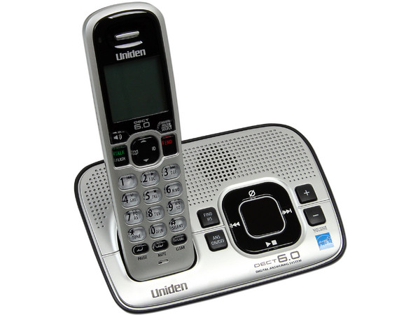 Teléfono Inalámbrico Uniden con Identificador de llamadas, Contestadora Digital, Tecnología DECT 6.0.