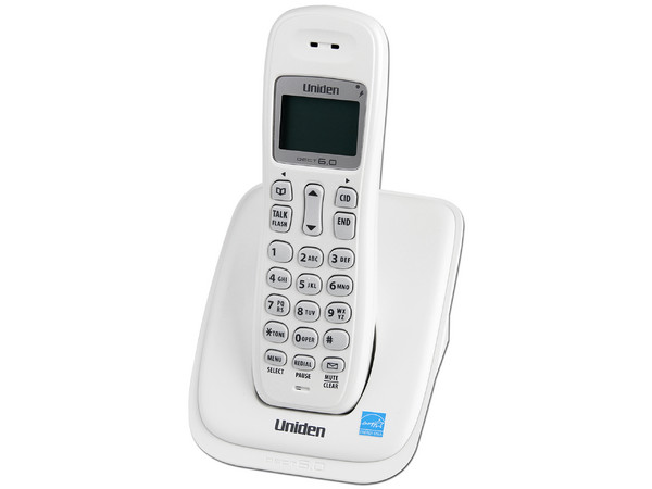Teléfono Inalámbrico Uniden con Identificador de llamadas, Tecnología DECT 6.0 y 30 números en memoria.