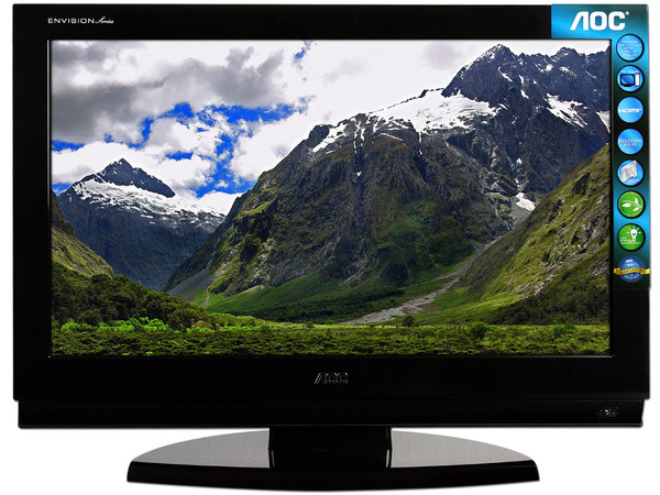 Televisión LCD Marca AOC L19W931 Widescreen 19