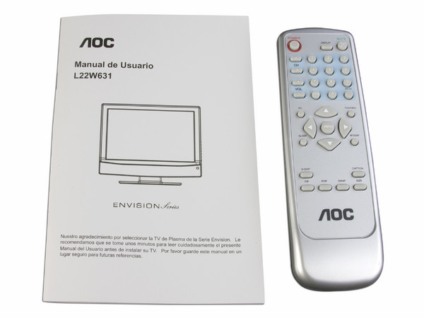 Televisión LCD Marca AOC Widescreen 22