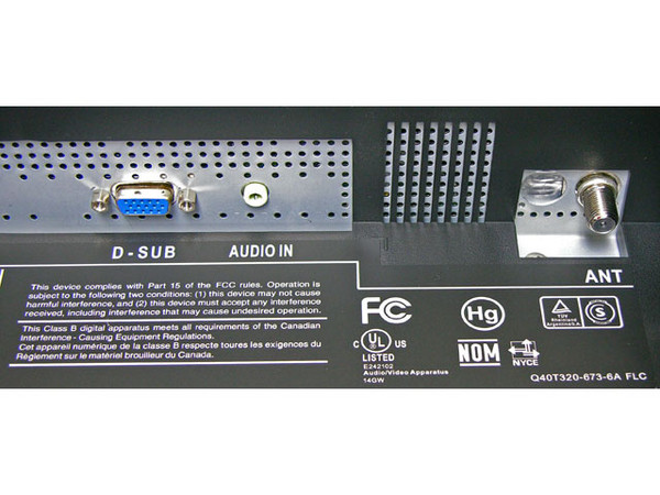 Televisión LCD Marca AOC Widescreen 32