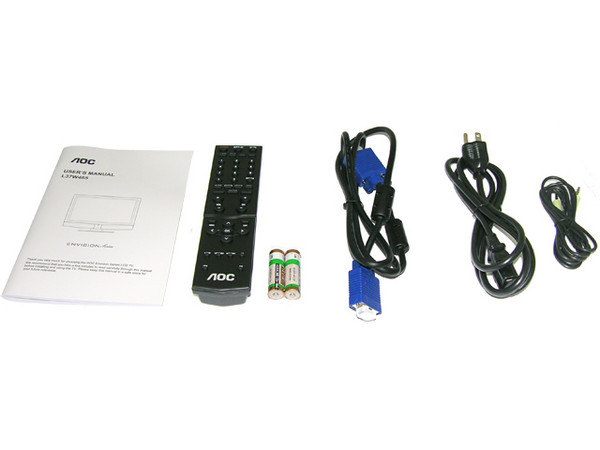 Televisión LCD Marca AOC Widescreen 37