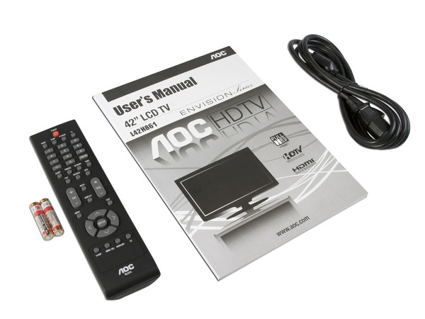 Televisión LCD Marca AOC L42H861 Widescreen 42