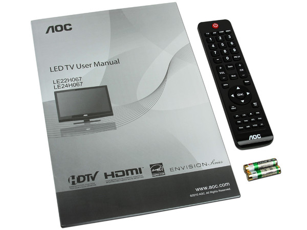 Televisión LED AOC LE22H067  Widescreen 21.5