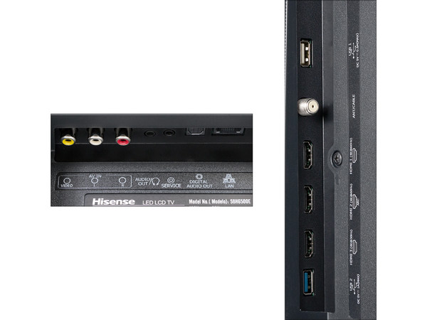 Televisión Hisense LED Smart TV de 58