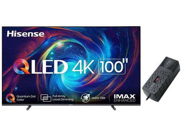 Televisión Hisense 100U76N QLED Smart TV de 100