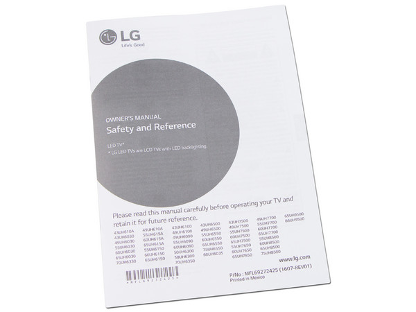Televisión LG LED Smart TV de 43