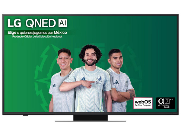 Televisión LED Smart TV LG AI QNED83 de 55