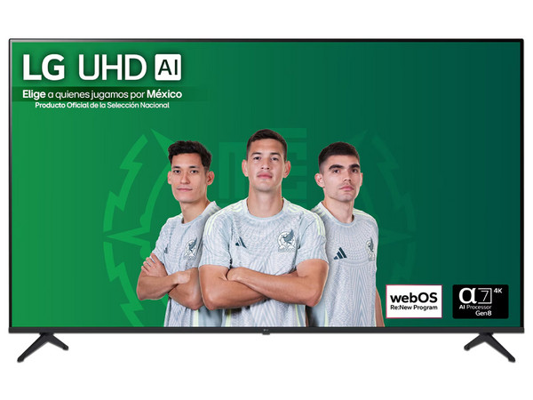 Televisión LED LG AI UA8000 Smart TV de 75