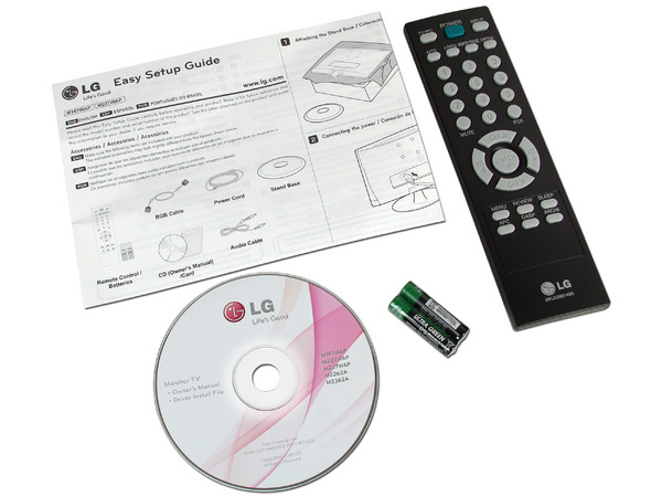 Televisión LCD LG de 19