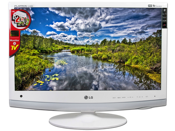 Televisión LCD LG FLATRON Modelo M2262D-WM de 22
