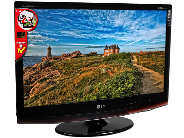 Televisión LCD LG FLATRON Modelo M2762D-WM de 27