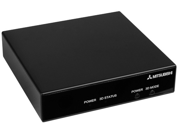 Starter pack 3D Mitsubishi 3DC-1000, incluye Adaptador de señal 3D, 2 pares de lentes activos y cable HDMI