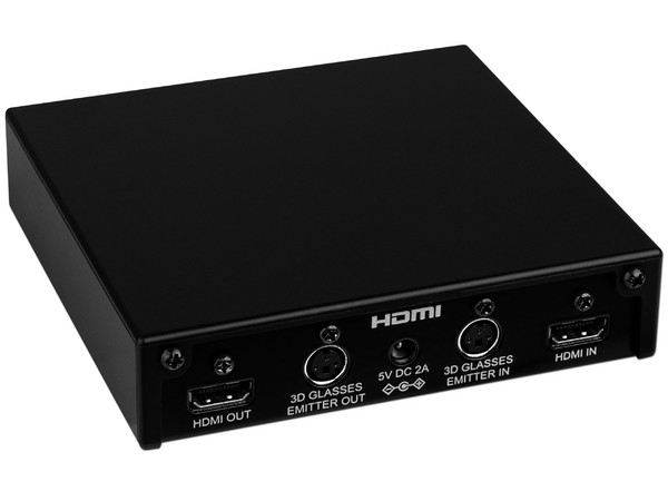 Starter pack 3D Mitsubishi 3DC-1000, incluye Adaptador de señal 3D, 2 pares de lentes activos y cable HDMI