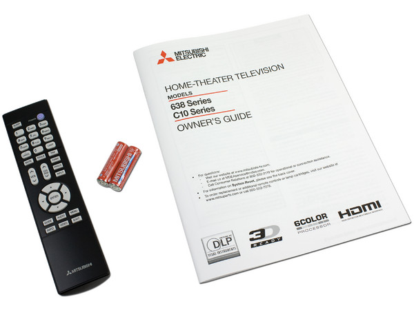 Televisión DLP Mitsubishi WD-60638 de 60