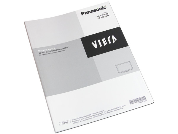 Televisión Plasma Panasonic Viera de 50