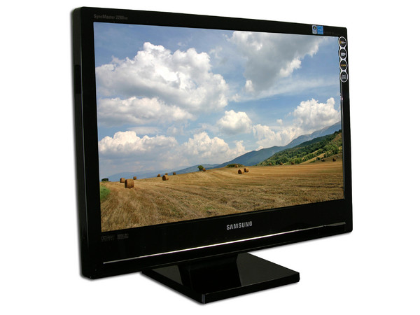 Televisión/Monitor LCD Samsung Widescreen 22