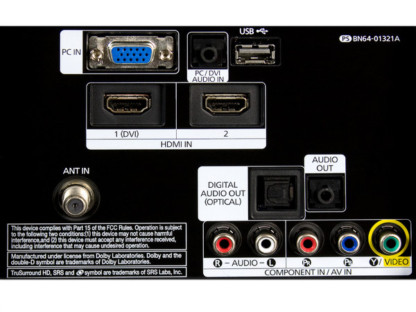 Televisión LCD Samsung Serie 3 Modelo 350 de 32