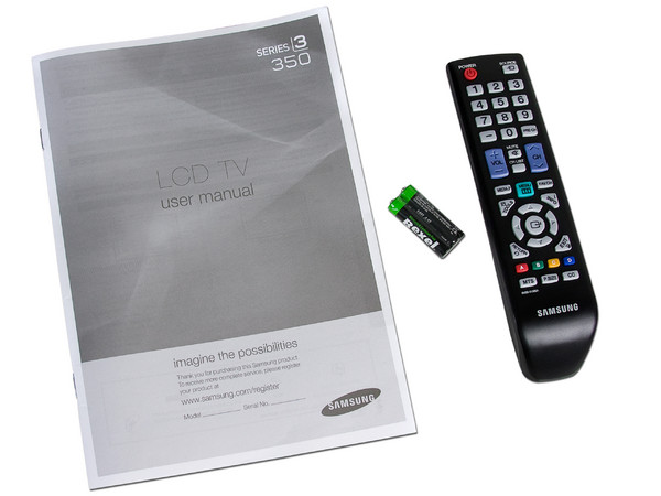 Televisión LCD Samsung Serie 3 Modelo 350 de 32
