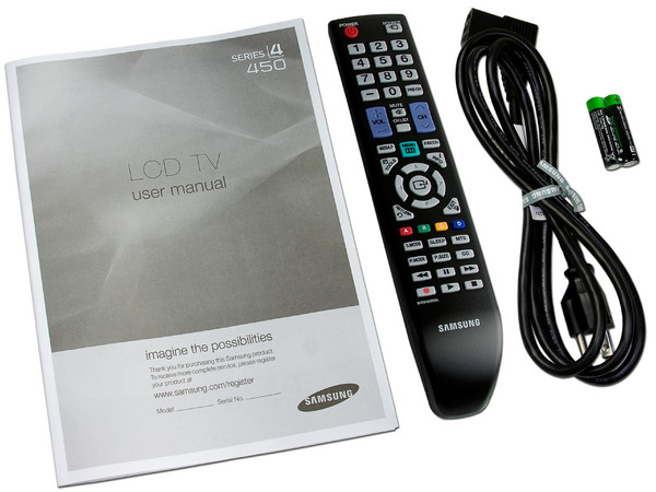 Televisión LCD Samsung Serie 4 Modelo 450 de 32