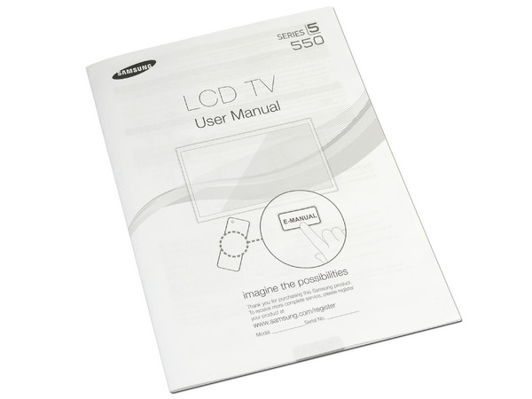 Televisión LCD Samsung Serie 5 LN37D550K1F de 37