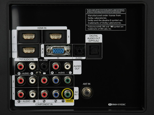 Televisión LCD Samsung Serie 5 LN40B540, 1080p FULL HD de 40