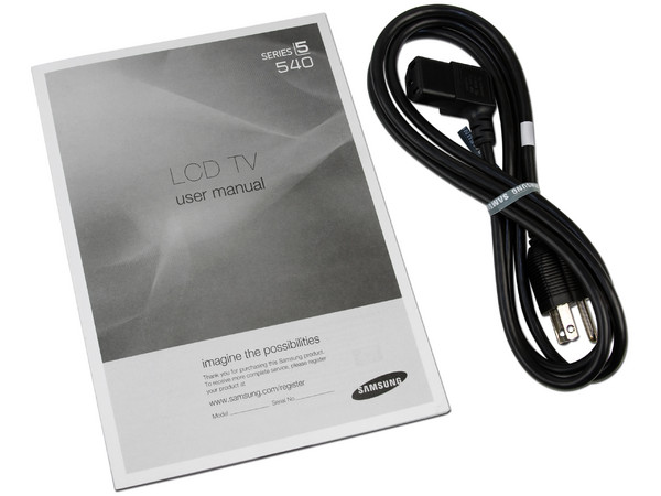 Televisión LCD Samsung Serie 5 LN40B540, 1080p FULL HD de 40