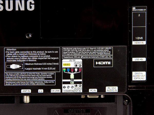 Televisión LED Samsung  Serie 5, Widescreen de 24