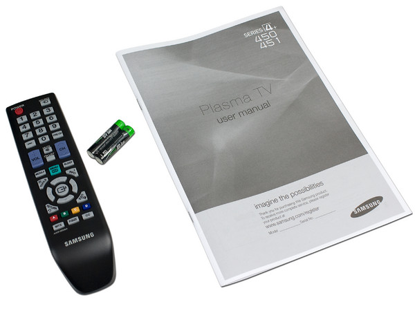 Televisión Plasma Samsung Serie 4 PL43D450A2D de 43