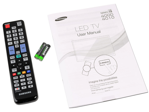 Televisión LED Samsung Serie 4 UN32D4000 de 32