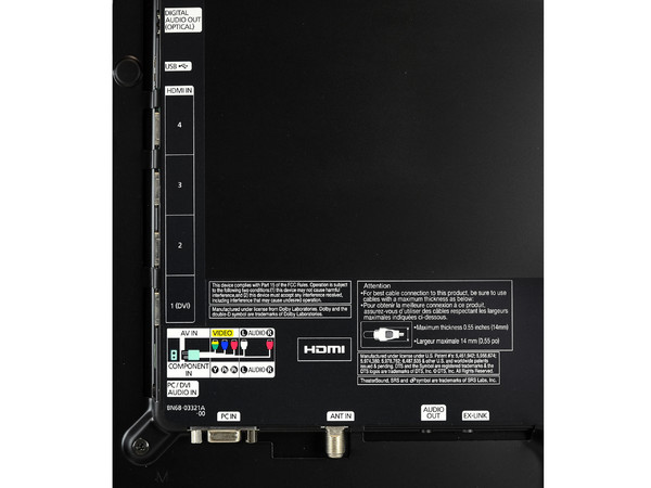 Televisión LED Samsung Serie 4 UN32D4000 de 32